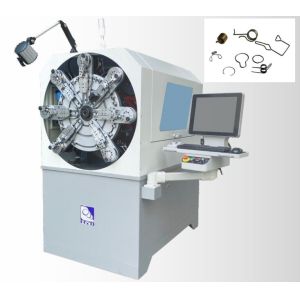 Multi-Function CNC Spring Machine with 12 Axes Servo Motors 0.3-2.5mm Wire Size