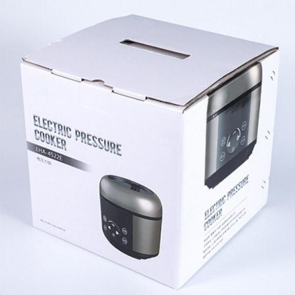 Paper Big Corrugated Boxes Packaging Blanche Disposable Size Customized