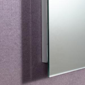 Backlit Wall Mounted Vanity Mirror Dimmable Lighting Moisture Resistance