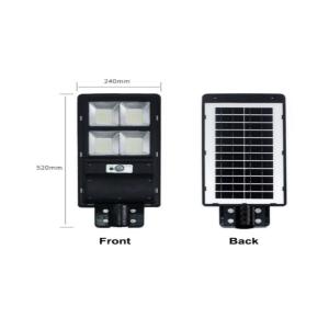 3000K-6500K ABS Aio Solar Street Light With Radar Motion Sensor