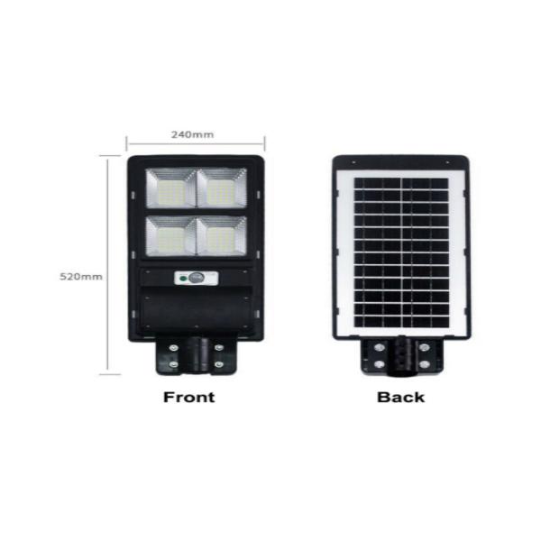 Quality 3000K-6500K ABS Aio Solar Street Light With Radar Motion Sensor for sale