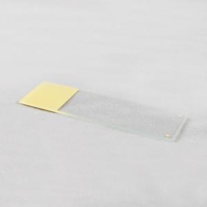 Glass CE ISO Microscope Slides Cover Slips Lab Use Yellow Frosted Edge