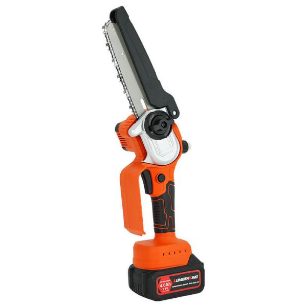 Portable 6 Inch Cordless Chainsaw Brushless Mini Electric Battery Chainsaw With
