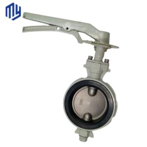 China Medium Temperature Aluminum Handwheel Butterfly Valve with Diaphragm Structure Design on sale