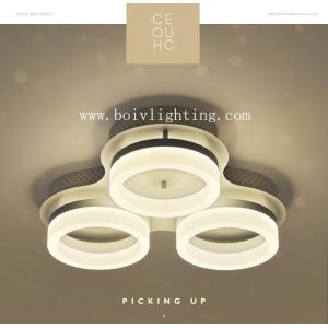 Wholesale BOIV Pendant Lightings And Led Ceiling Lamp White Color 380*350*90MM from china suppliers