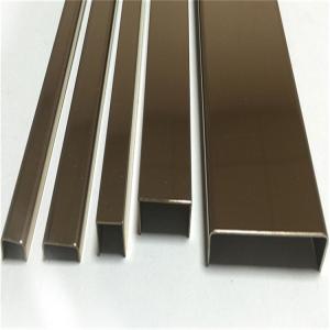 China hairline or mirror finish stainless steel profile u shaped channel for glass railing on sale
