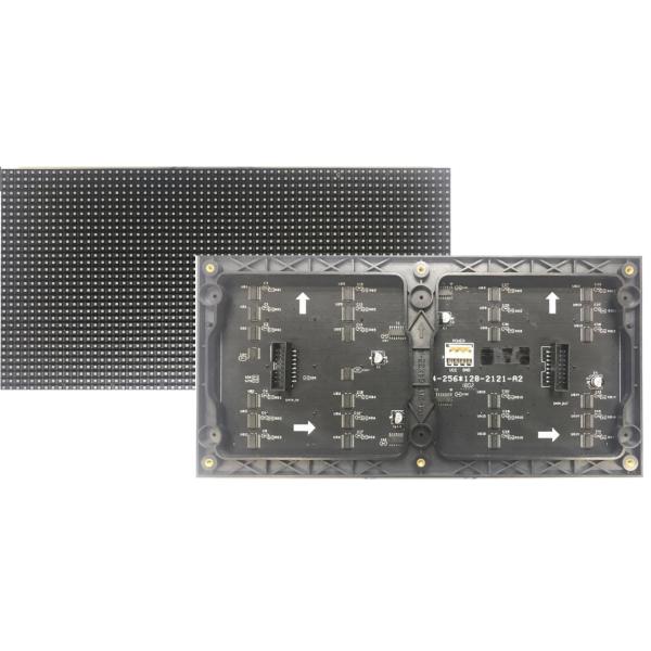 P4 HD SMD LED Display Module 256*128mm Advertising 250W/㎡ Ave Power Consumption