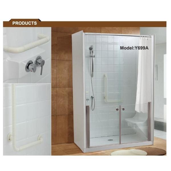 Unique Design Walk In Bath And Shower Combo / Old People Bathtub Thermostatic