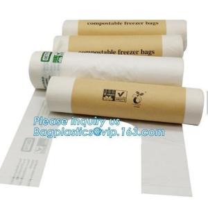 100% Biodegradable Pla Bin Bag/compostable Garbage Bag Rolls/cornstarched Bag,