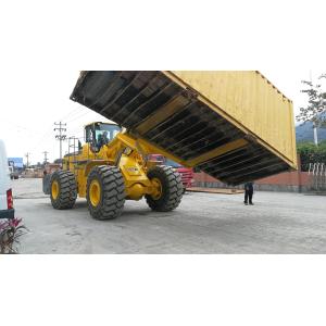 Container Rotating Unloader using for Loose material quick loading and unloading