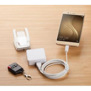 COMER 2port security alarm system for tablet cellphone display with alarm