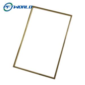 Polished Bent Brass Frame