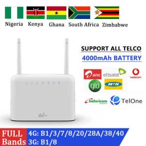 300mbps MIMO 2*2 Wifi Wireless Router 3G 4G Lte CPE Wifi Router Modem With Sim