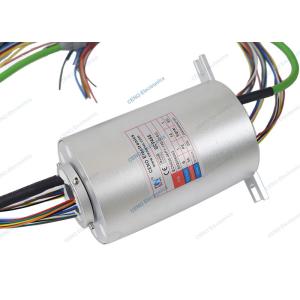 0 - 380V AC / DC Ethernet Signal Slip Ring Compabitle With 6 Circuits Electrical