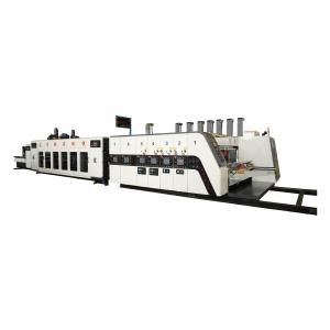 Computerized Flexo Printer Slotter Die Cutter Folder Gluer Carton Making Machine