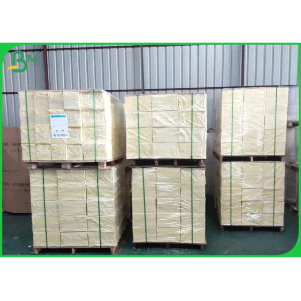 One Side15g Good Grade PE Coated Brown Kraft Paper For Salad Bowl Disposable