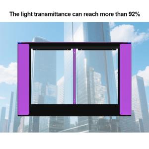 Office Gymnasium Building Swing Barrier Turnstiles with 6 Pairs IR Sensors