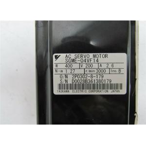 Wholesale Yaskawa Electric Ac Servo Motor 400W 200V SGME-04VF14 2.6A from china suppliers