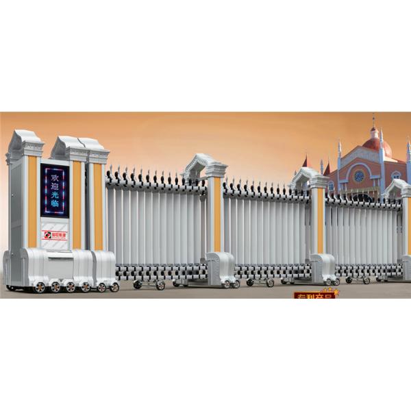 Industrial Electric Motors Retractable Electric Gate 680mm Width