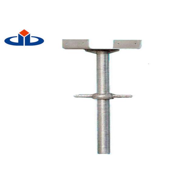 Quality Construction Adjustable U Head Jack Base U Head Scaffolding Q235 Round Steel for sale