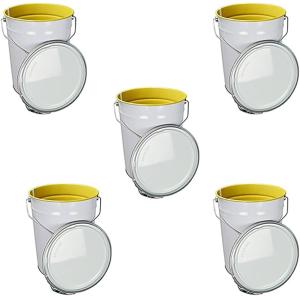 25 Litre Metal Pail Lacquered Interior UN Approved