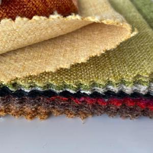 Upholstery Soft Sofa 100%polyester Faux Linen Look Fabric