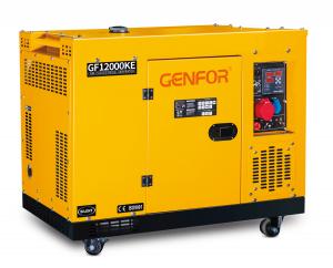 Wholesale 10KW Air Cooled Engine Silent Diesel Generator Super Soundproof Genset from china suppliers