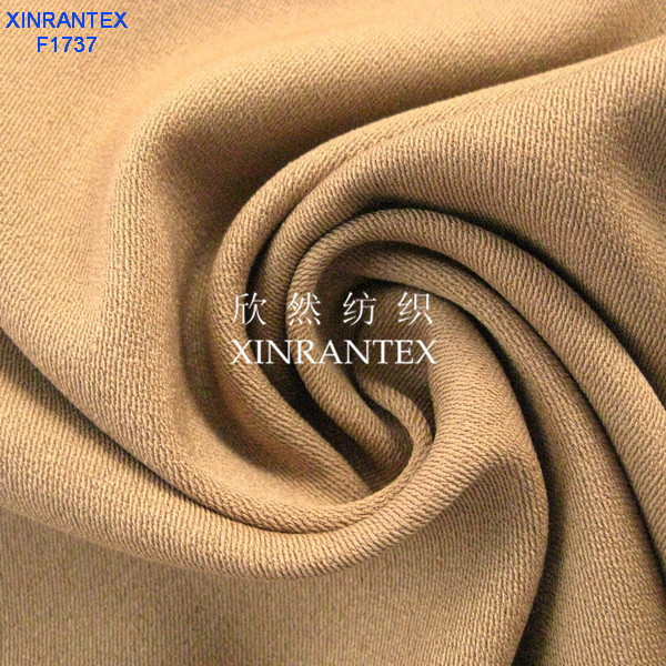 Quality F1737 polyester jacquard dobby fabric with four ways spandex for sale