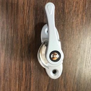 34g Weight UPVC Sliding Window Security Lock Drop Shape Crescent Design for OEM