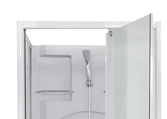 White 900 X 900 Shower Cubicles Small Bathrooms CE SGS Certification