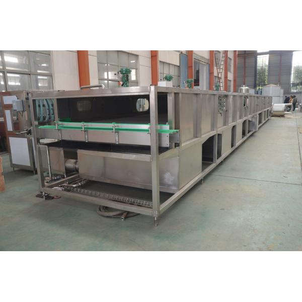 Automatic Control System for Continuous Spray Water Glass Bottle Pasteurizer Tunnel