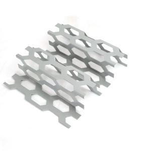 Aluminum Corrugated Perforated Sheet With Powder Coating Surface For Decoration