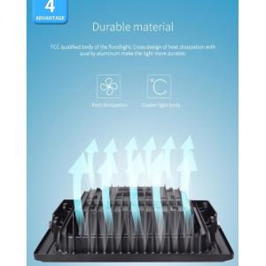 8000H 24V 100W Solar Flood Light Aluminum Solar Security Lamp