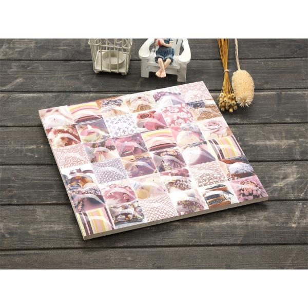 Pink 300x300mm Ceramic Rustic Tile for Indoor Floor
