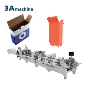 Buy cheap Dual- Lock Bottom Corrugated Shipping Box Folder Gluing Machine with 105cm Max from wholesalers