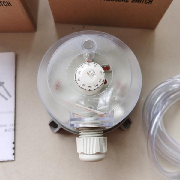 Quality MC 931 Differential Pressure Gauge With Alarm Micro Switch for sale