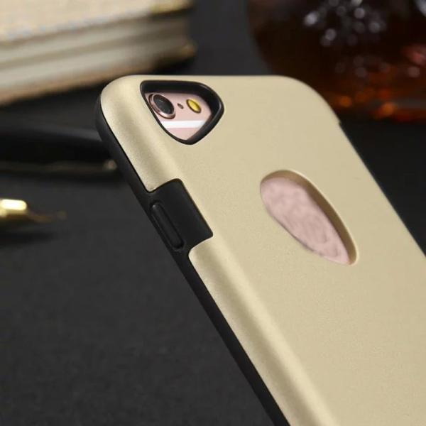 Hard PC+TPU Special Anti-drop Back Cover Cell Phone Case For iPhone 5 5s 6 6s Plus
