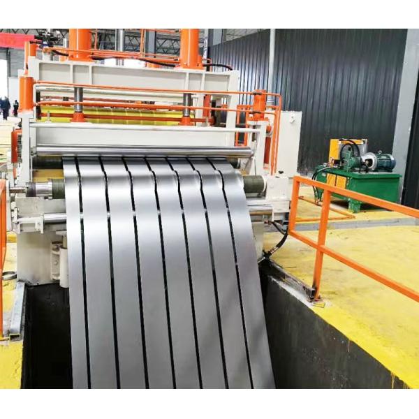 Easy Operate 8.0mm Thick Steel Slitting Line , Metal Coil Slitting Machine