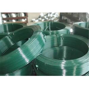 Green Color 2.2mm 2.8mm Pvc Coated Steel Wire Rust Resistance For Install