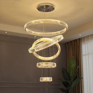 Clear Contemporary Custom Pendant Lights LED Light Source