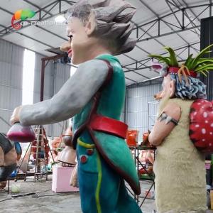 Weather Proof Large Custom Made Animatronics With LED Light Personalized