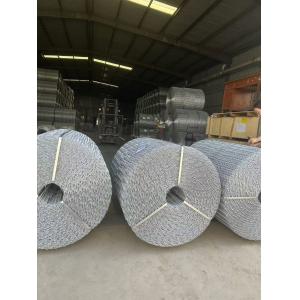 Six Lines CWC Pipeline Reinforced Mesh Hot Dip Galvanized 190.5mm Mesh Width