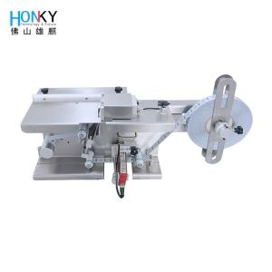 Desktop Small Box Corner Labeling Machine With Transparent Label Sensor For Box