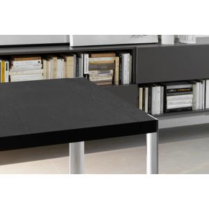 Dining Room Extendable Wooden Table , Folding Trim Rectangle Dining Table