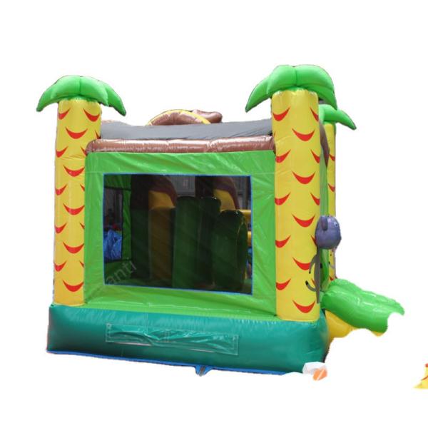 5-7 Years Age Range Inflatable Bouncy Castle Combo with Customized Color Outdoor