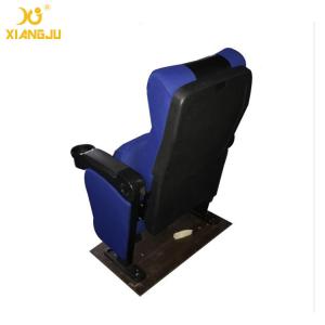 Luxury Hall Upwarp Seat Cinema Theater Room Seating With Foldable Armrest PP