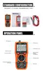 Overload Protection Handheld Digital Multimeter With T - RMS Wide Range And High