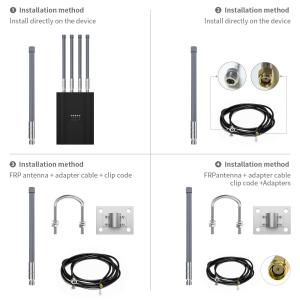 Vertical Polarization LoRa/LPWAN Antenna 6dBi 8dBi 10dBi High Gain Fiberglass