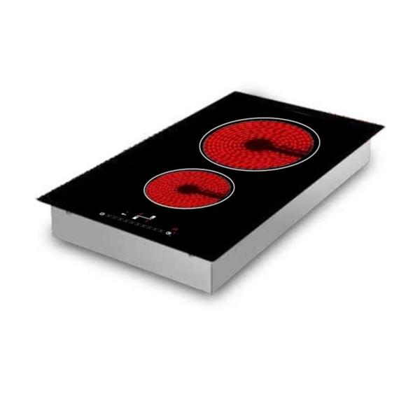 Domino Child Safety Lock 28Amp 2 Burner Ceramic Cooktop