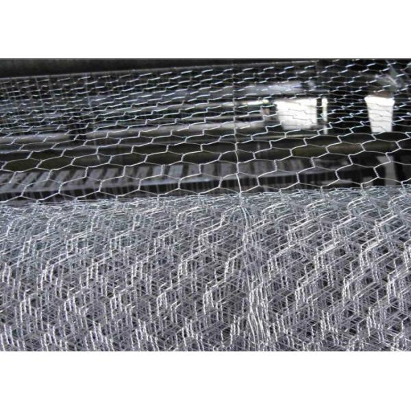 Quality 1"X 1" 1.0mm Hexagonal Iron Wire Mesh Galvanized Weave Reverse Twisted for sale